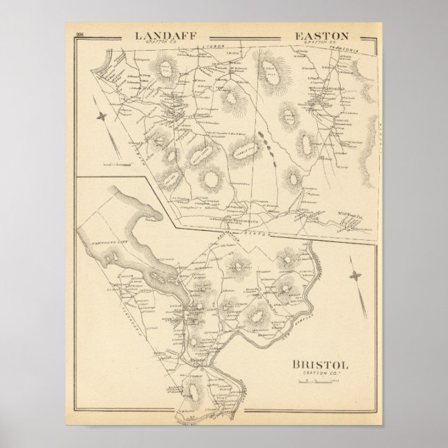 Landaff, Easton, Bristol Poster (Framsidan)
