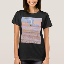 Landande astronaut t shirt