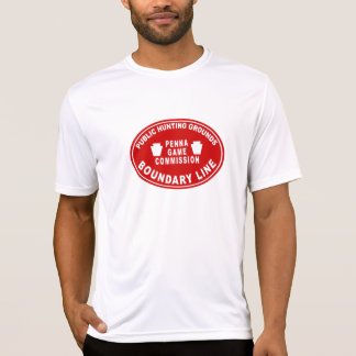 Landar den statliga leken för PA gränsen - manar Tee Shirt