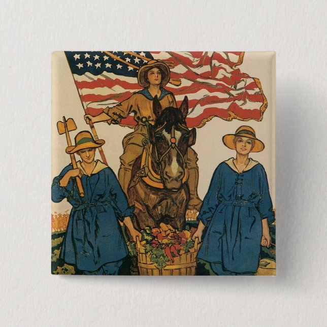 Landarmé för kvinnor knapp (Framsida)