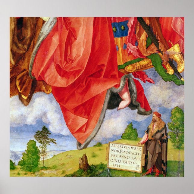 Landauer Altarbit, hela Saints Day Poster (Framsidan)