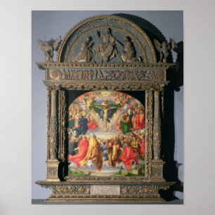 Landauer Altarbit, The Saints Day, 1511 Poster