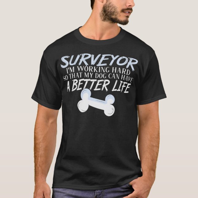 Landbesiktning Hund bättre liv  T Shirt (Framsida)