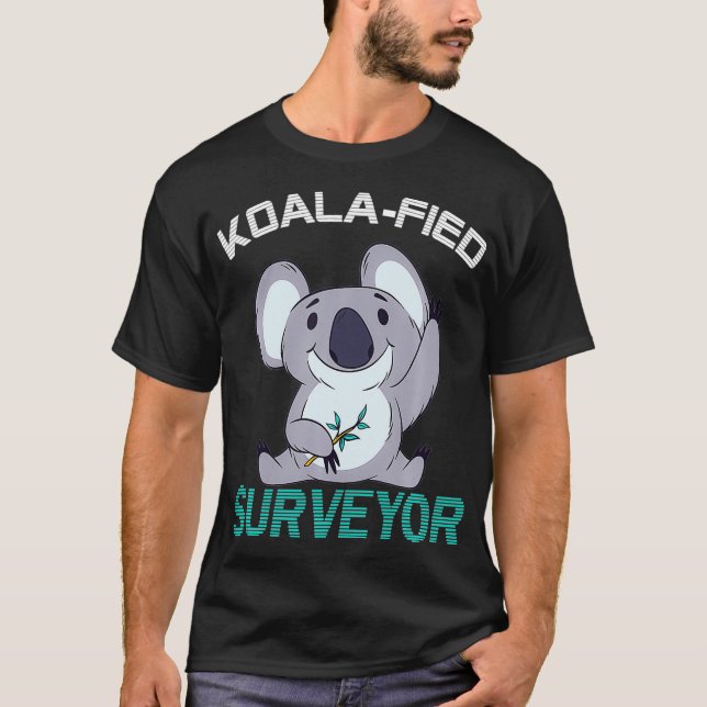 Landbesiktning Koalafied Qualified T Shirt (Framsida)