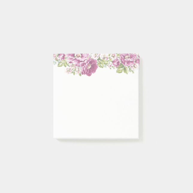 Landblommor Posta-den-Noterar Post-it Block (Framsida)