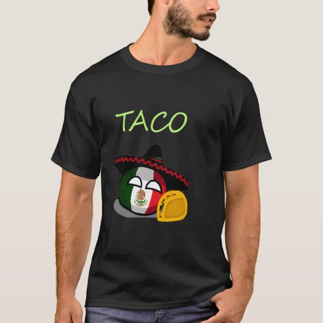 Landbollar Mexiko T Shirt (Framsida)