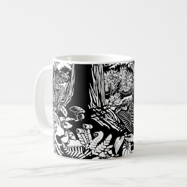 Landcape Art Coffee Kopp Stanley Park Eco-Art Mugg (Framsida vänster)