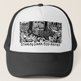 Landcape Art Hats Stanley Park Eco-Art Caps Truckerkeps