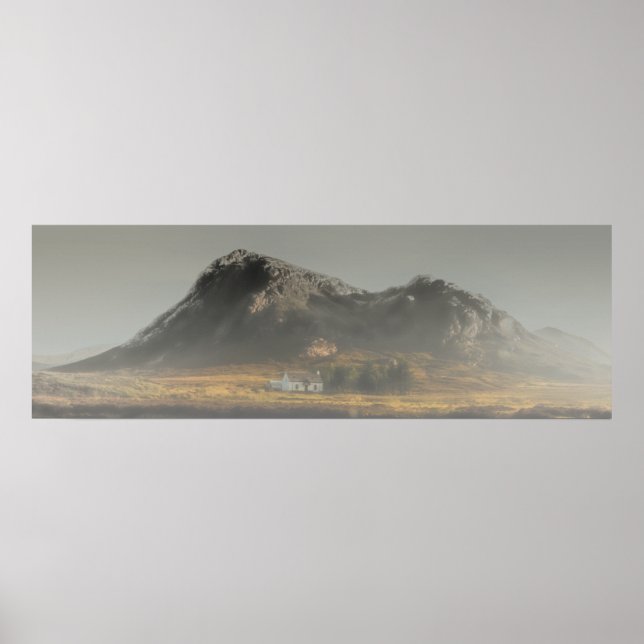 Landcape Buachaille Etive Mhor, Glencoe Scotland Poster (Framsidan)