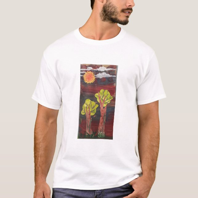 Landcape Collage T-Shirt (Framsida)