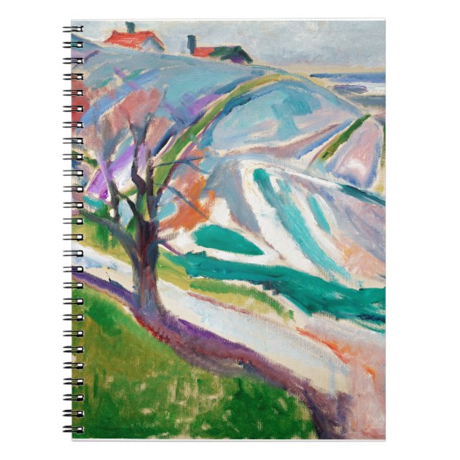 Landcape Painting Edward Munch Anteckningsbok (Framsidan)