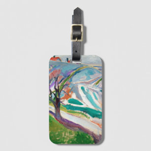 Landcape Painting Edward Munch Bagagebricka