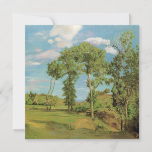 Landcape Paysage Frederic Bazille Impressionist Kort