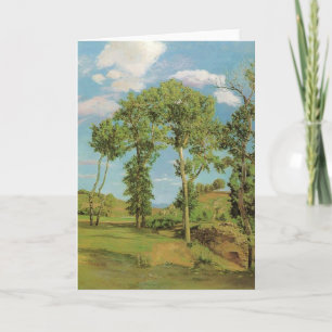 Landcape Paysage Frederic Bazille Impressionist Kort