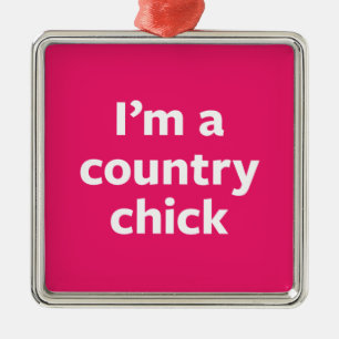 Landchick Julgransprydnad Metall