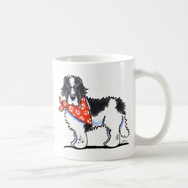 Landeer Newfie Sailor Kaffemugg (Höger)