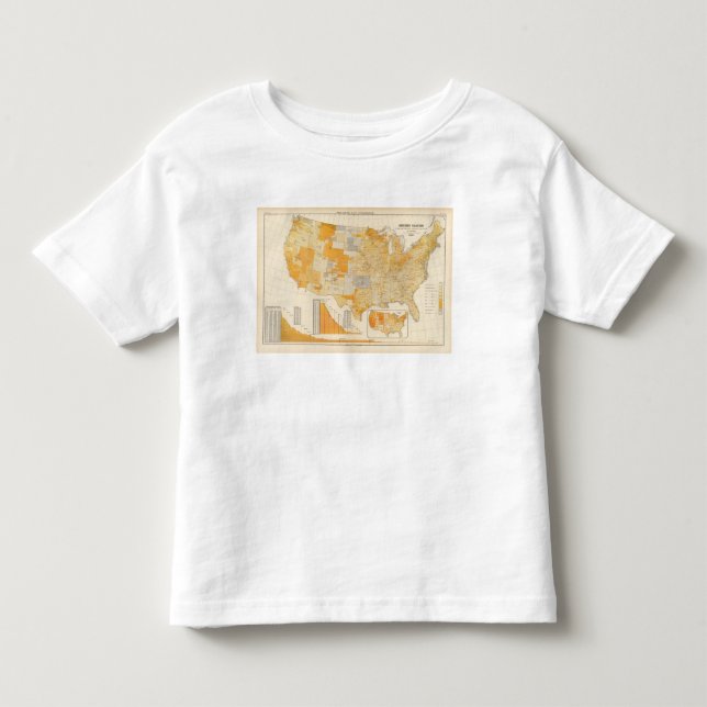 länder bedömde valuation t-shirt (Framsida)