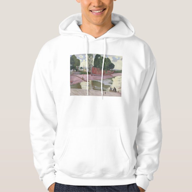Landerneau Flod, 1924 Sweatshirt Med Luva (Framsida)
