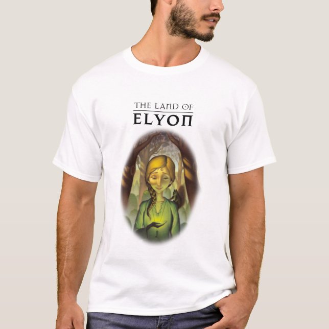 Landet av Elyon | den mörka backedividen Tee (Framsida)