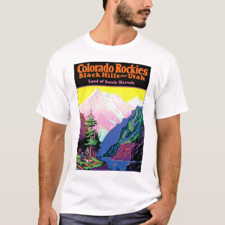 Landet för vintageColorado ~ av sceniskt förundra Tee Shirt