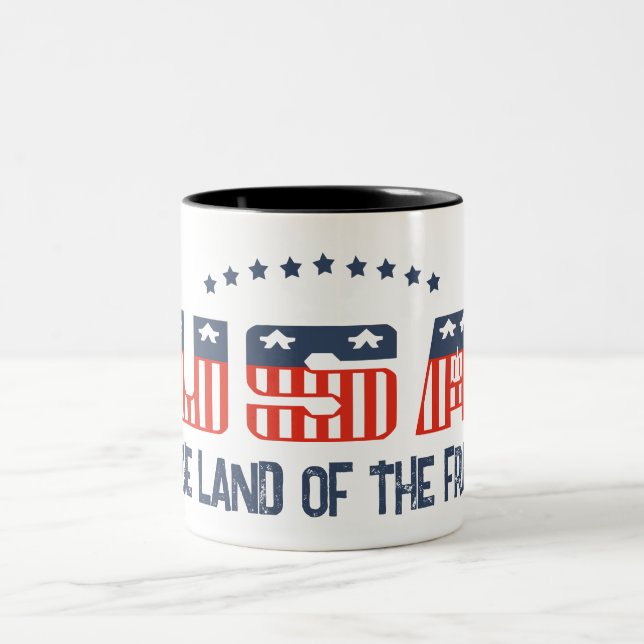 Landet Fria Patriotiska Mugg (Center)