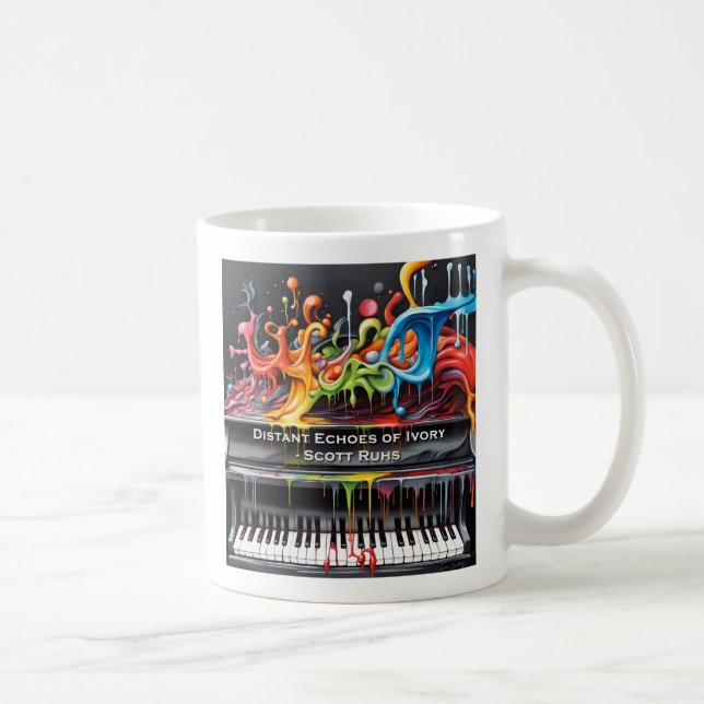 Landets avlägsna ekosystem av konsthantverk kaffemugg (Höger)