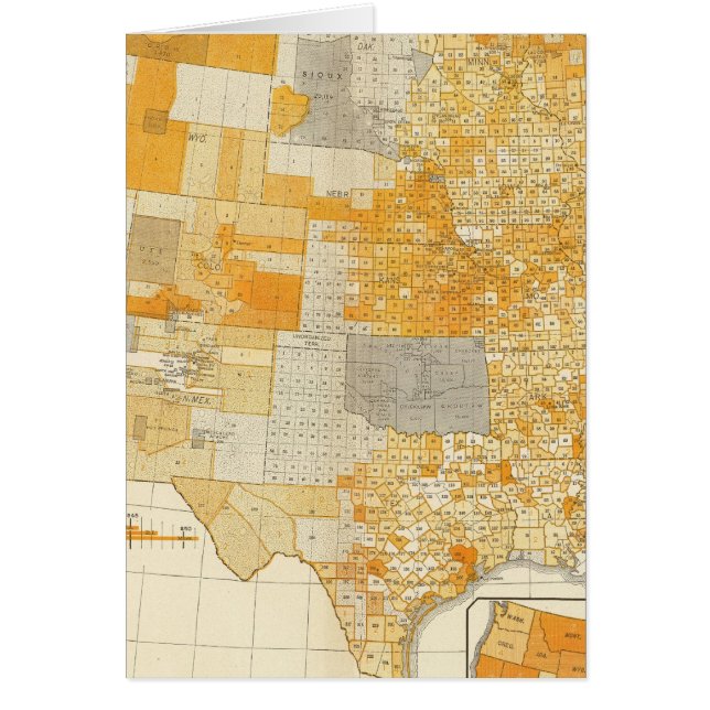landets skuld per capita hälsningskort (Framsidan)