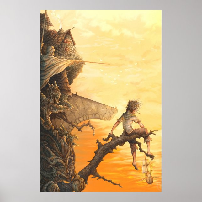 Landets slut poster (Framsidan)