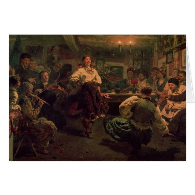 Landfestival, 1881 hälsningskort (Framsidan Horizontal)