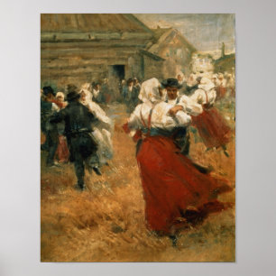 Landfestival, 1890s poster