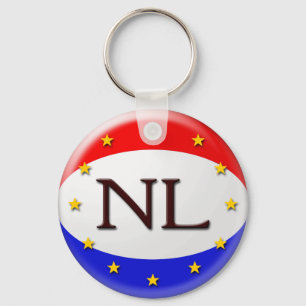 Landflagga Nyckelring