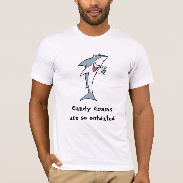 Landhaj i dag tee shirt (Framsida)