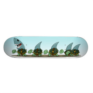 Landhajar Skateboard Bräda 19,5 Cm