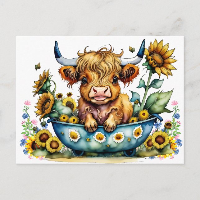 Landhälsning Vykort (Framsida)