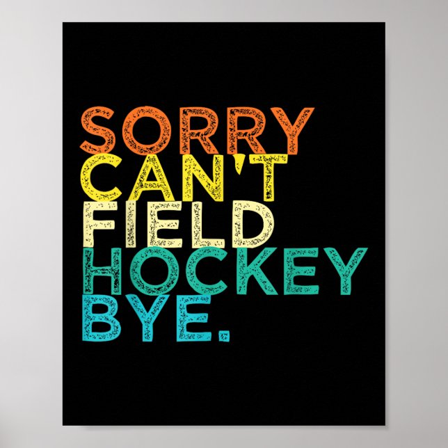 Landhockey _1  poster (Framsidan)