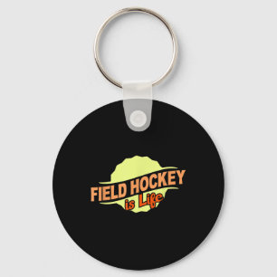 Landhockey är livet Cool Sports Lover Atlet Com Nyckelring