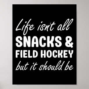 Landhockey för kvinnor eller män Landhockeyspelare Poster