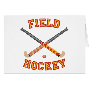 Landhockey Hälsningskort