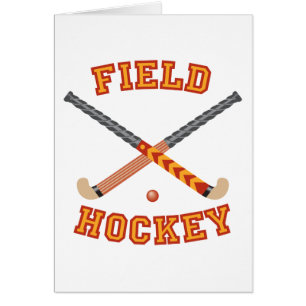 Landhockey Hälsningskort