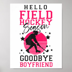 Landhockey Hej landhockeysäsong Bra_1 Poster
