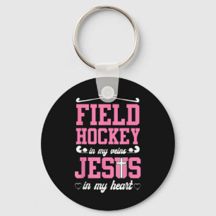 Landhockey Jesus Tro Kristen Landhockey I Nyckelring
