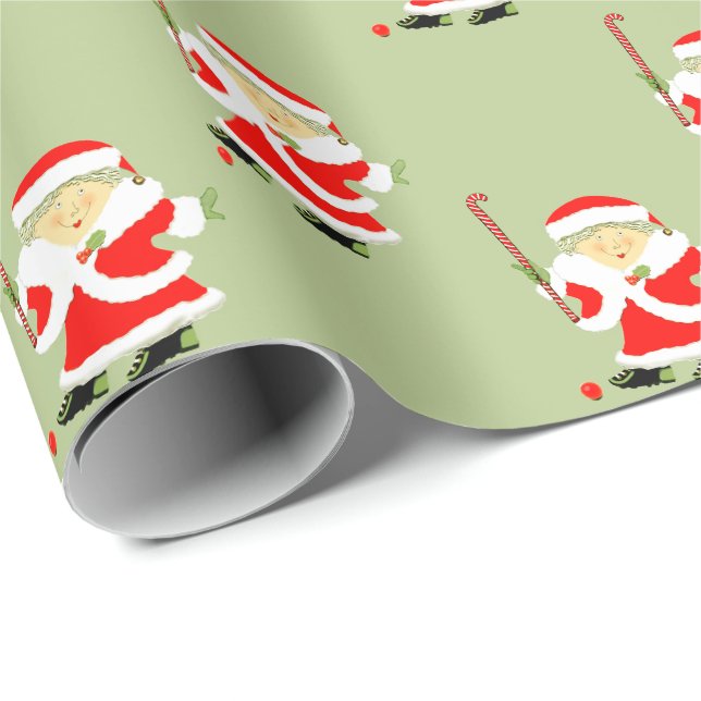 Landhockey jul presentpapper (Rullad Hörn)