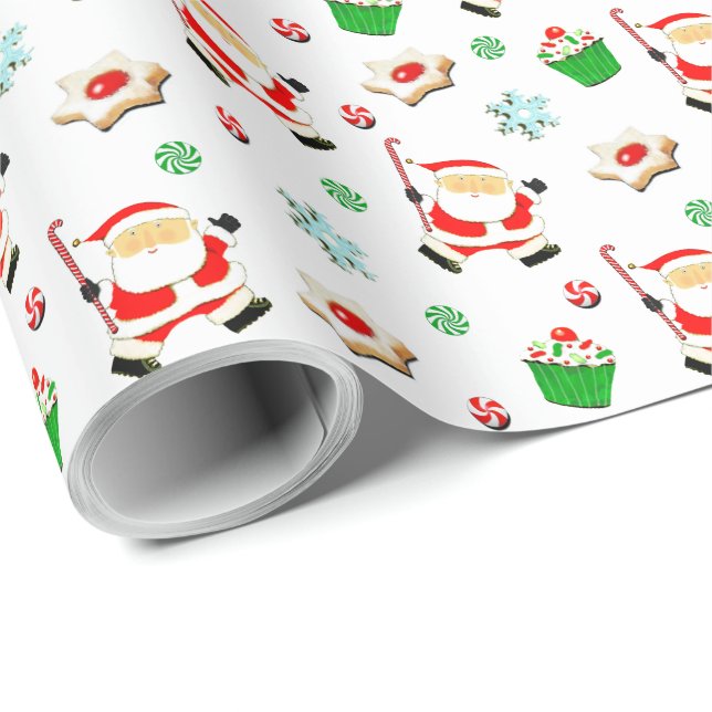 Landhockey jul presentpapper (Rullad Hörn)