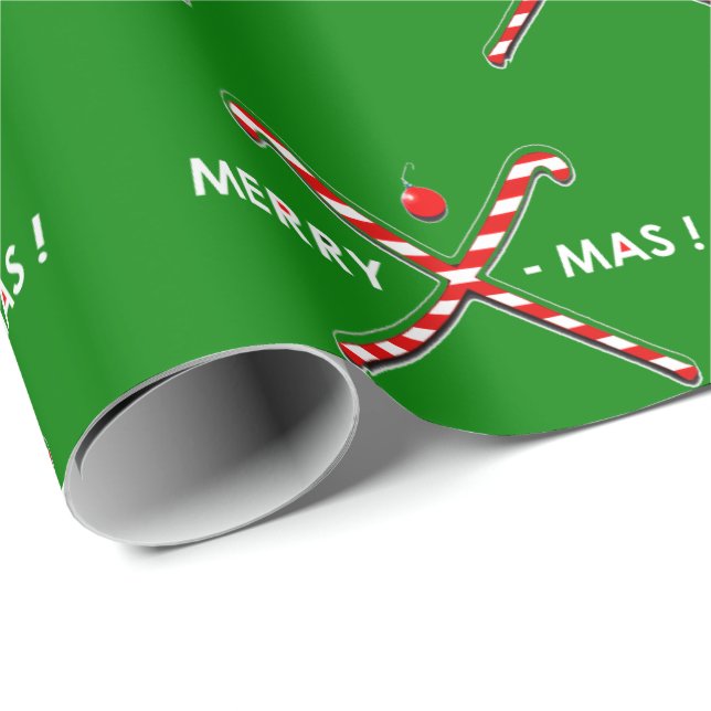 Landhockey jul presentpapper (Rullad Hörn)