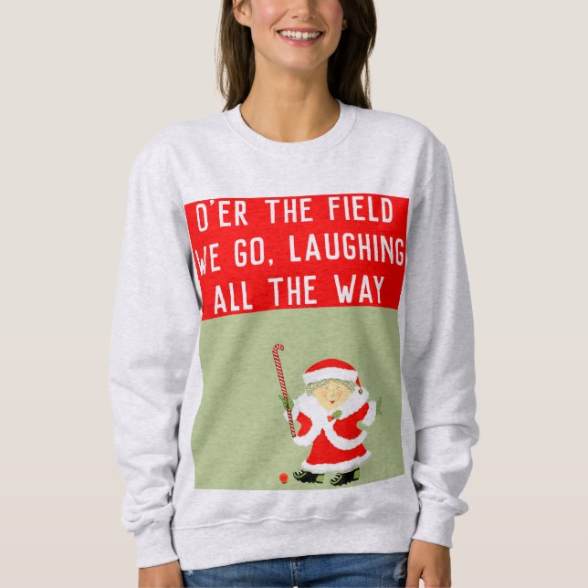 Landhockey jul tee (Framsida)