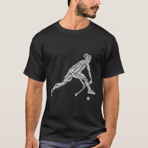 Landhockey Kärlek Landhockey Spelare Hockey Fan T Shirt