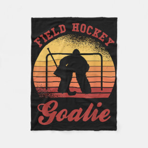Landhockey Målvakt Hockey Målvakt Hockey Spelare Fleecefilt
