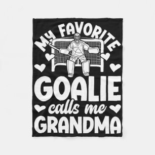 Landhockey Målvakt Mormor Landhockey Målvakt Fleecefilt