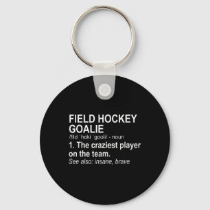 Landhockey Målvakts Definition Nyckelring