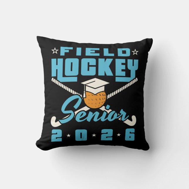Landhockey Senior 2026 Kudde (Framsida)